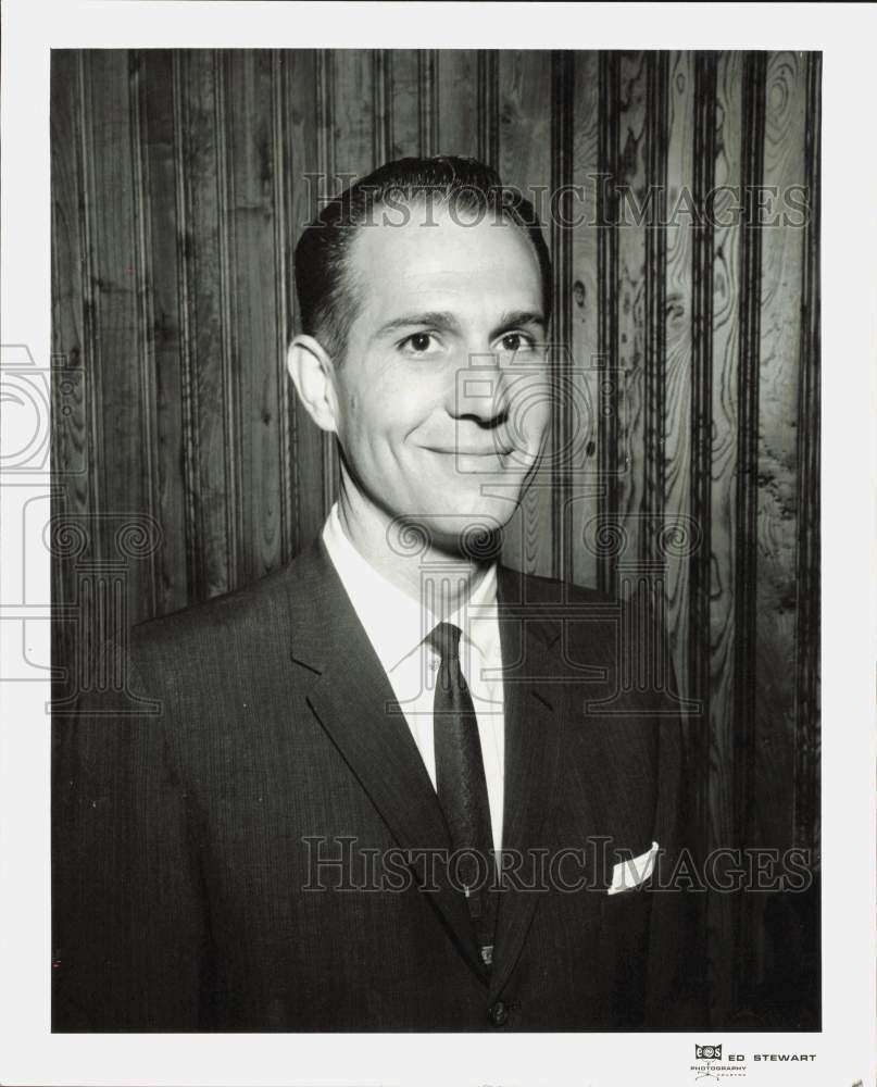 1962 Press Photo Joe D. Owen of Phillips Petroleum Company. - hpa86321- Historic Images