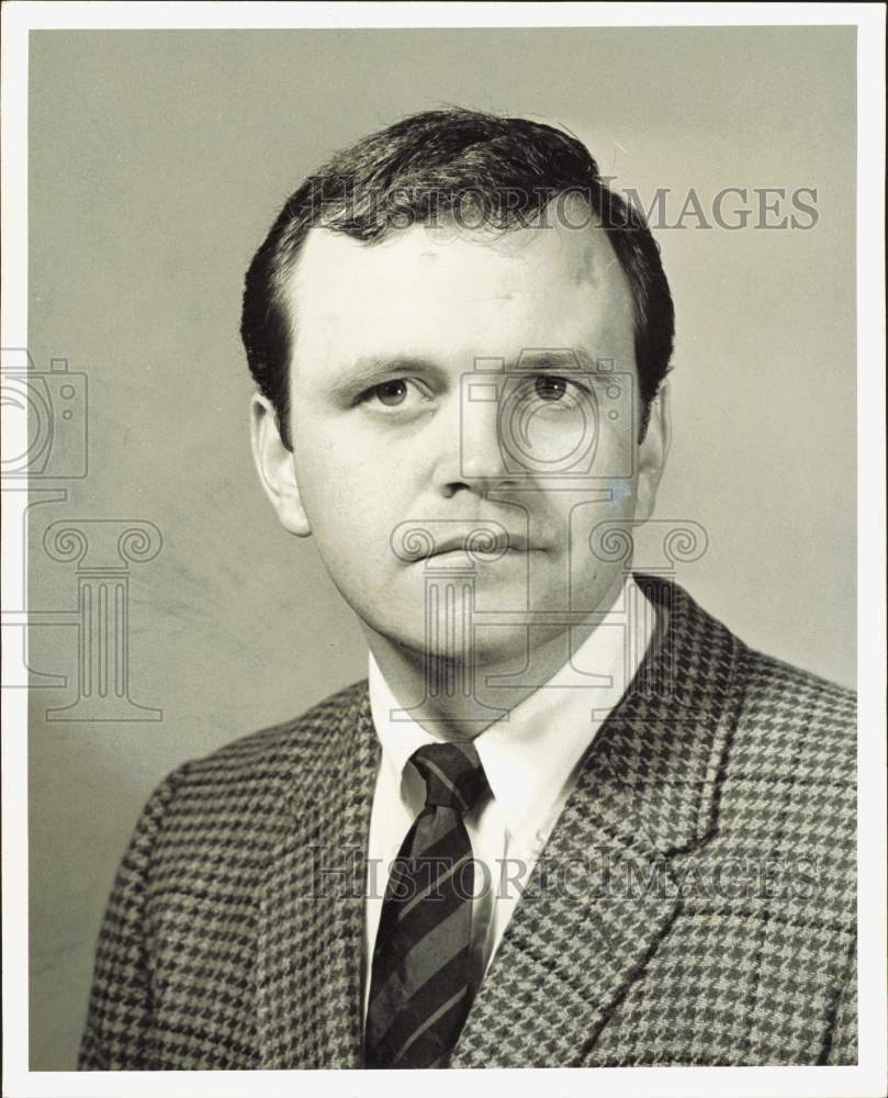 1968 Press Photo Wayne Paris, University of Houston Student Bar President- Historic Images