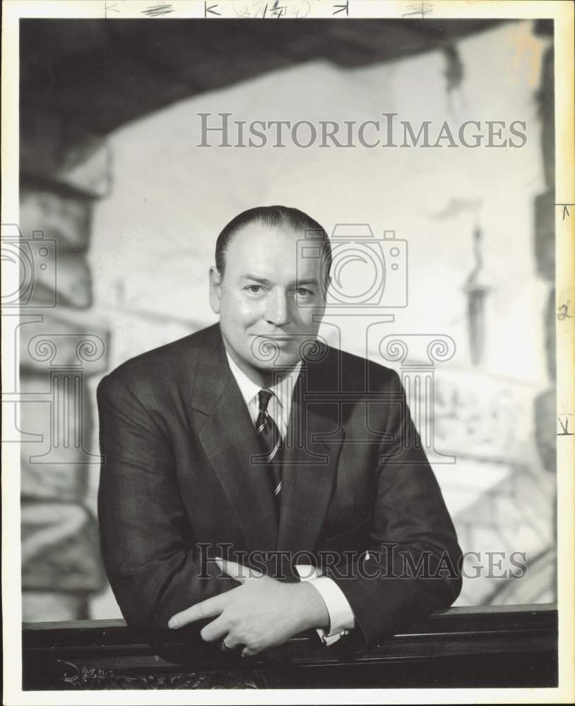1962 Press Photo Winthrop Rockefeller, Chairman, Arkansas Industrial Development- Historic Images
