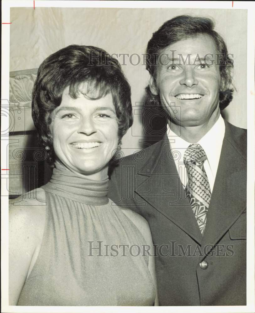 1972 Press Photo Bennie Shaffer &amp; Joe Shaffer, Law Partner of Frank Briscoe- Historic Images