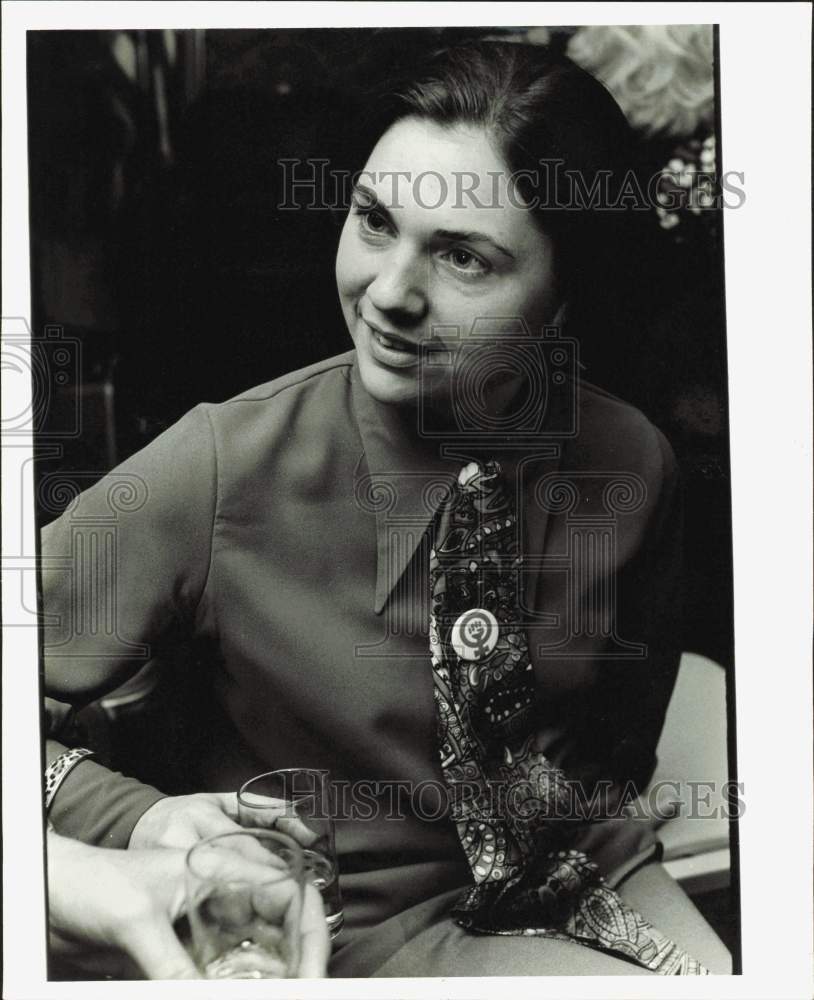 1971 Press Photo Sarah Jane Stewart, Leader of National Organization for Women- Historic Images