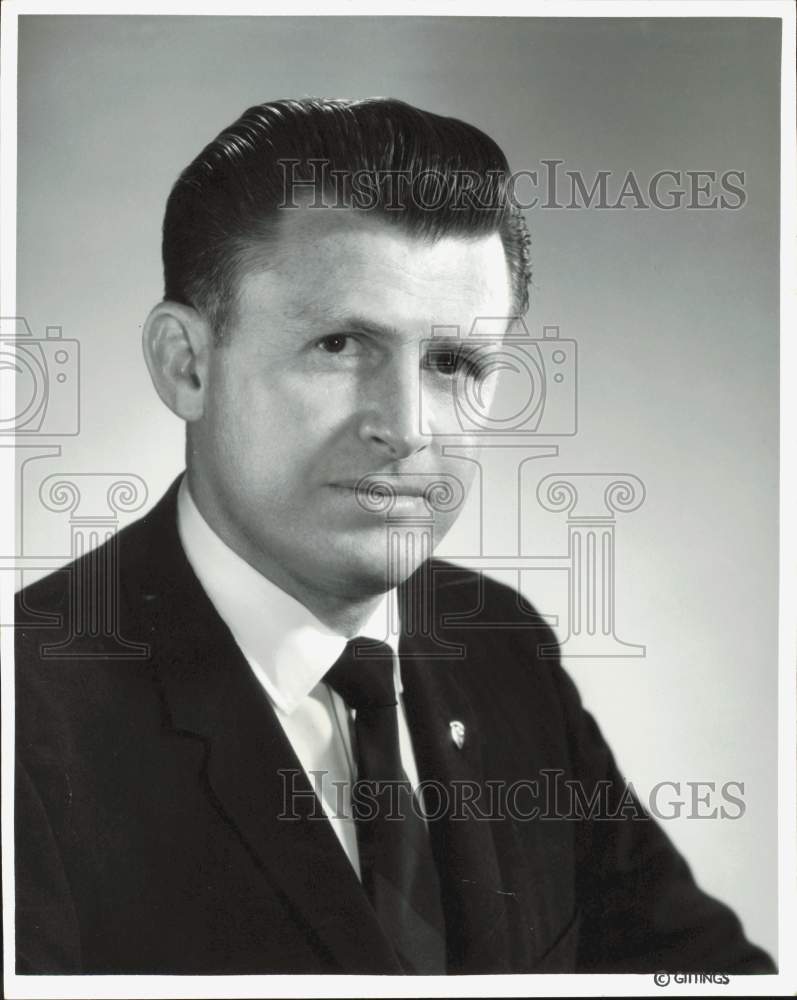 1968 Press Photo William Henry Stinson of Houston - hpa86496- Historic Images