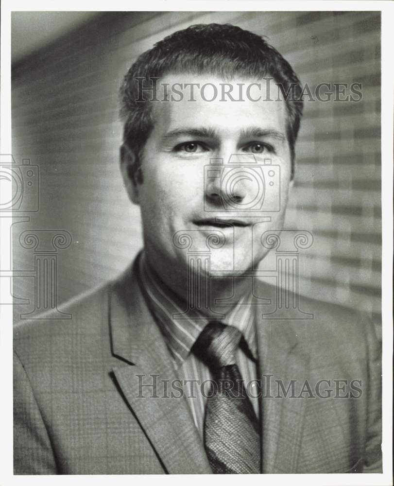 1971 Press Photo James O&#39;Banion, Candidate for Deer Park School Board- Historic Images