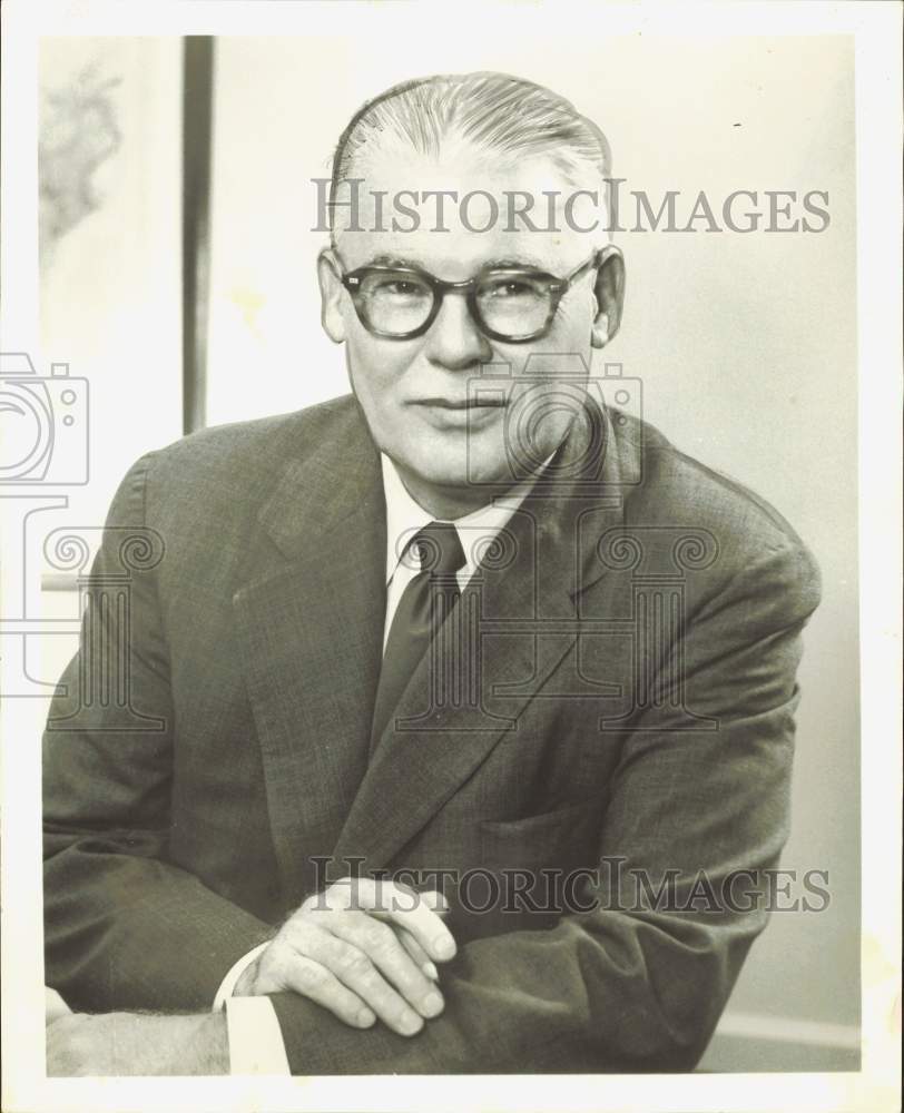 1959 Press Photo Robert Paxton of New York, President General Electric Company- Historic Images