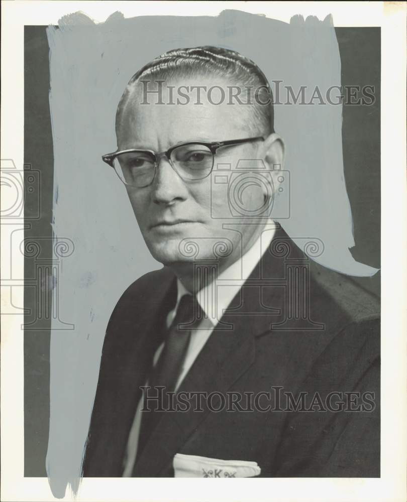 1957 Press Photo Don P. Kennedy, Manager for Foremost Dairies, Inc., Dallas- Historic Images