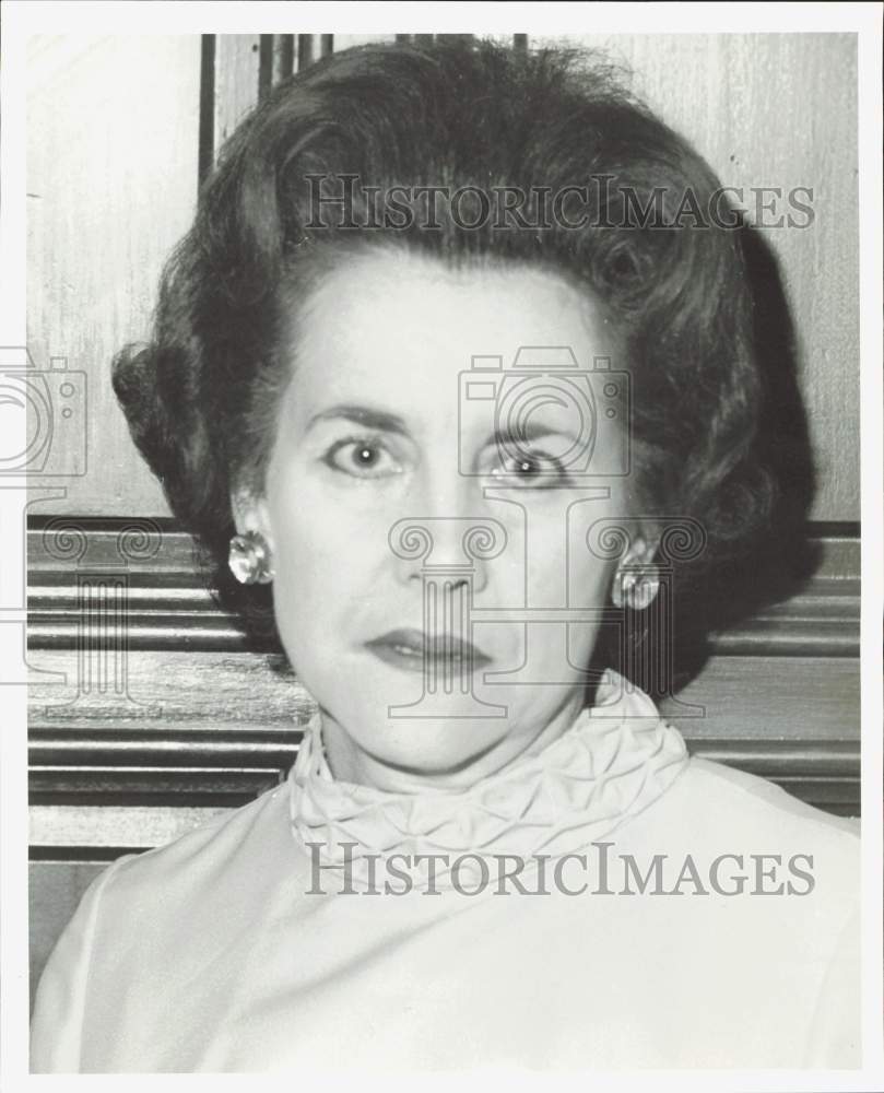 1968 Press Photo Nancy Palm, Chair for Harris County Republican Party- Historic Images