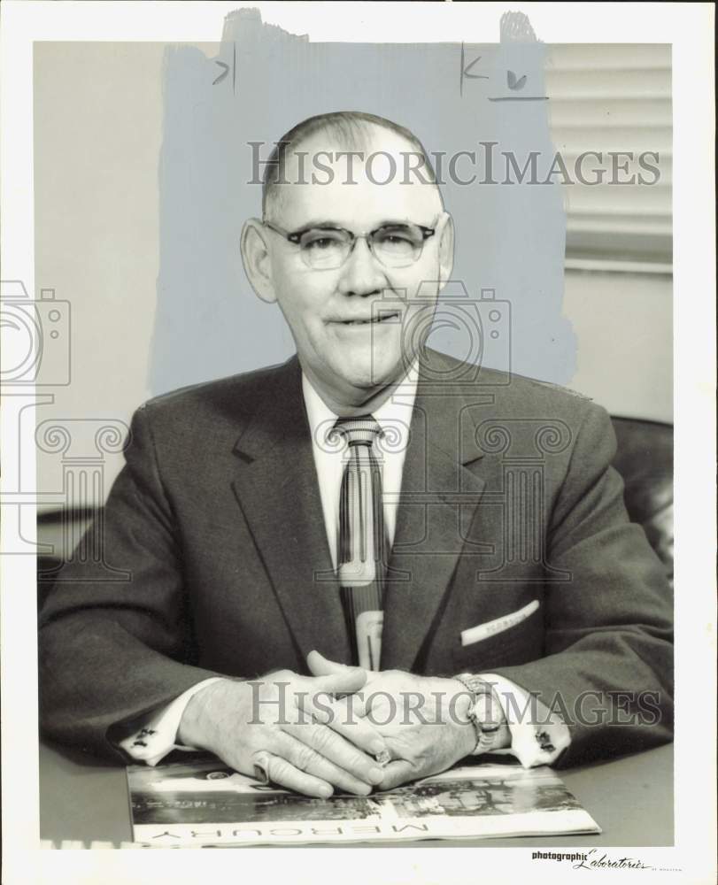 1958 Press Photo Harry F. Snelling of Snelling Motor Company - hpa86738- Historic Images