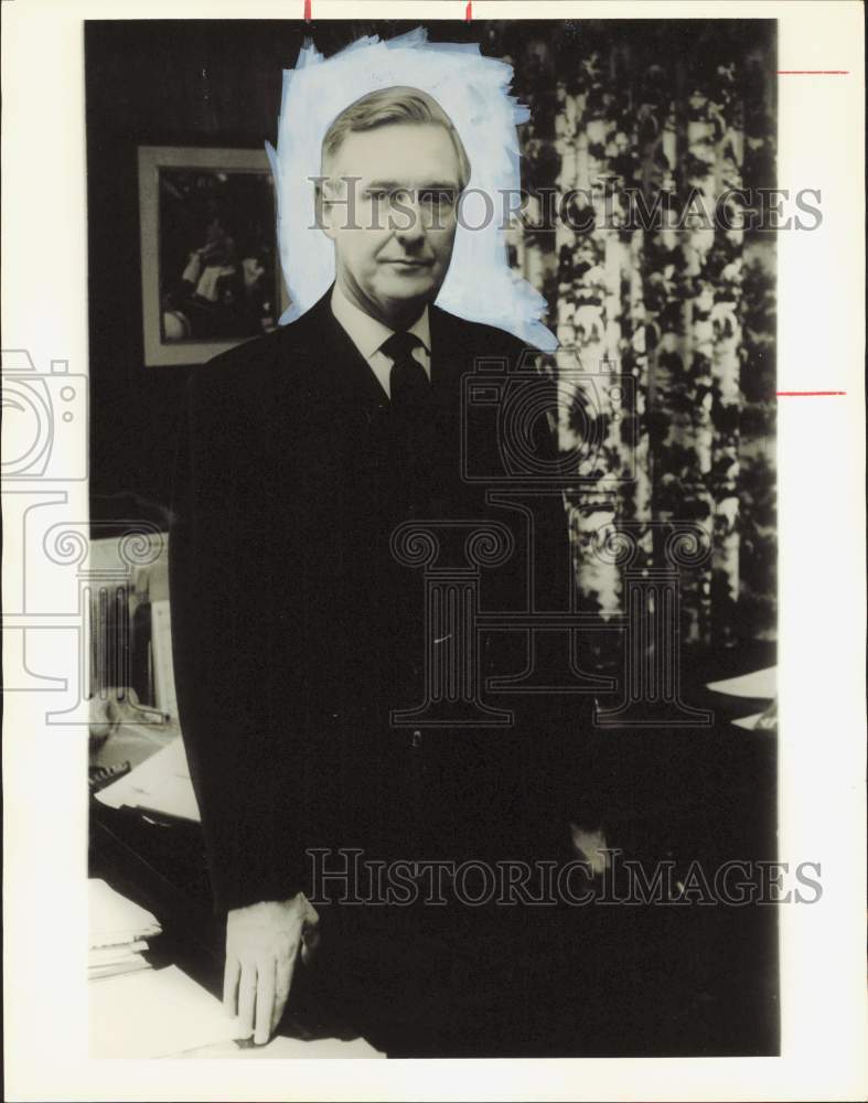 1967 Press Photo John M. Seabrook, Divcon Inc. Board Chairman - hpa86862- Historic Images