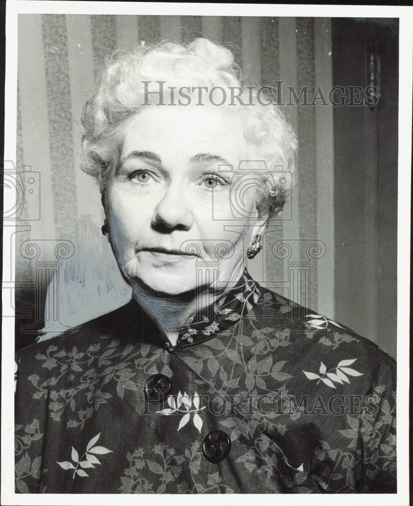 1956 Press Photo Ethel M. Hansen, Volunteer Worker - hpa87173- Historic Images