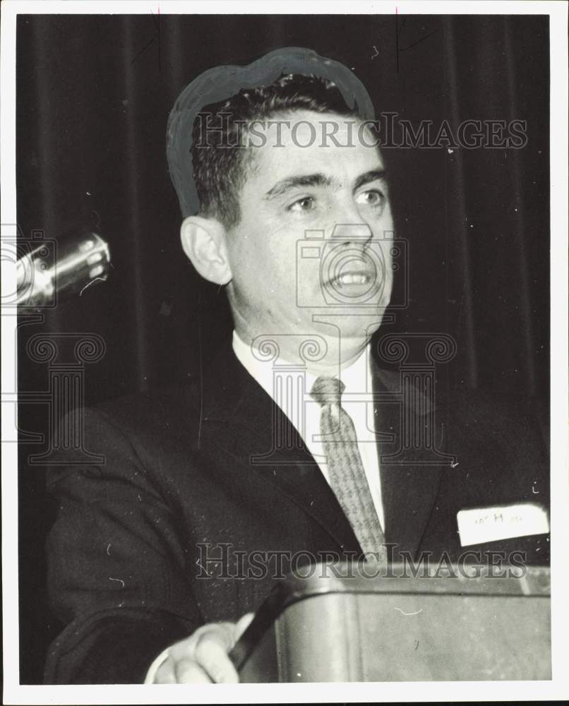 1964 Press Photo Dr. Celil Hannan, Washington State Education Association- Historic Images