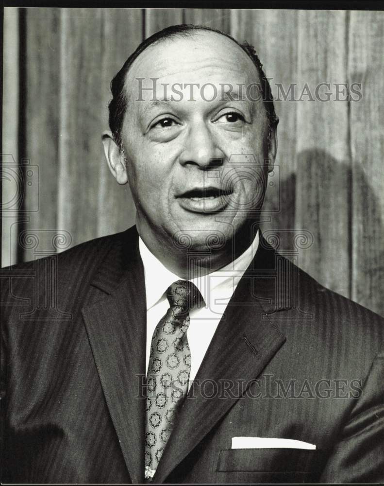 1969 Press Photo Ramon S. Scruggs, Vice President, National Urban League- Historic Images