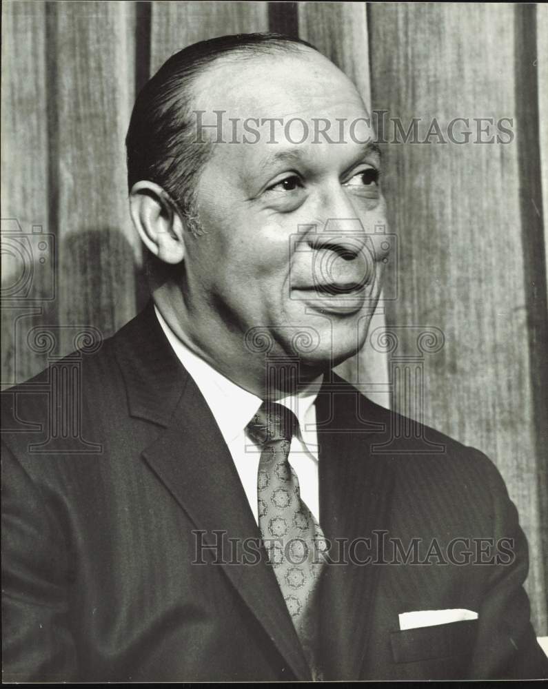 1969 Press Photo Ramon S. Scruggs, Vice President, National Urban League- Historic Images