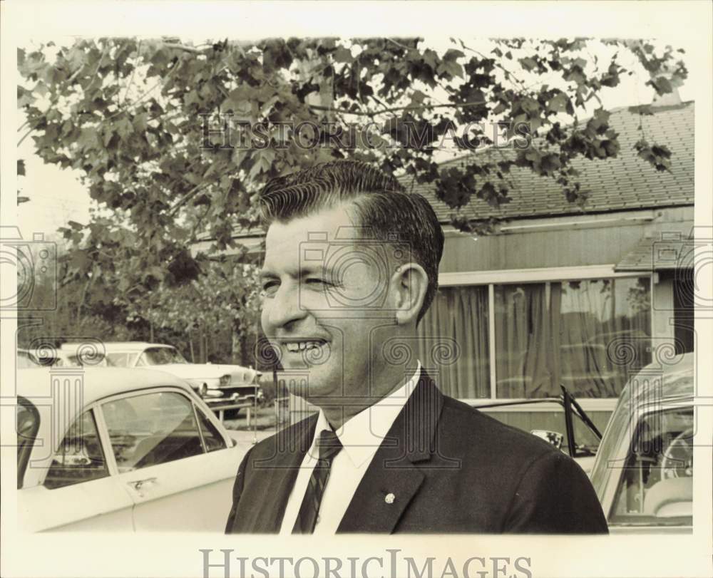 1967 Press Photo Judge J.R. Page, San Jacinto County - hpa87411- Historic Images