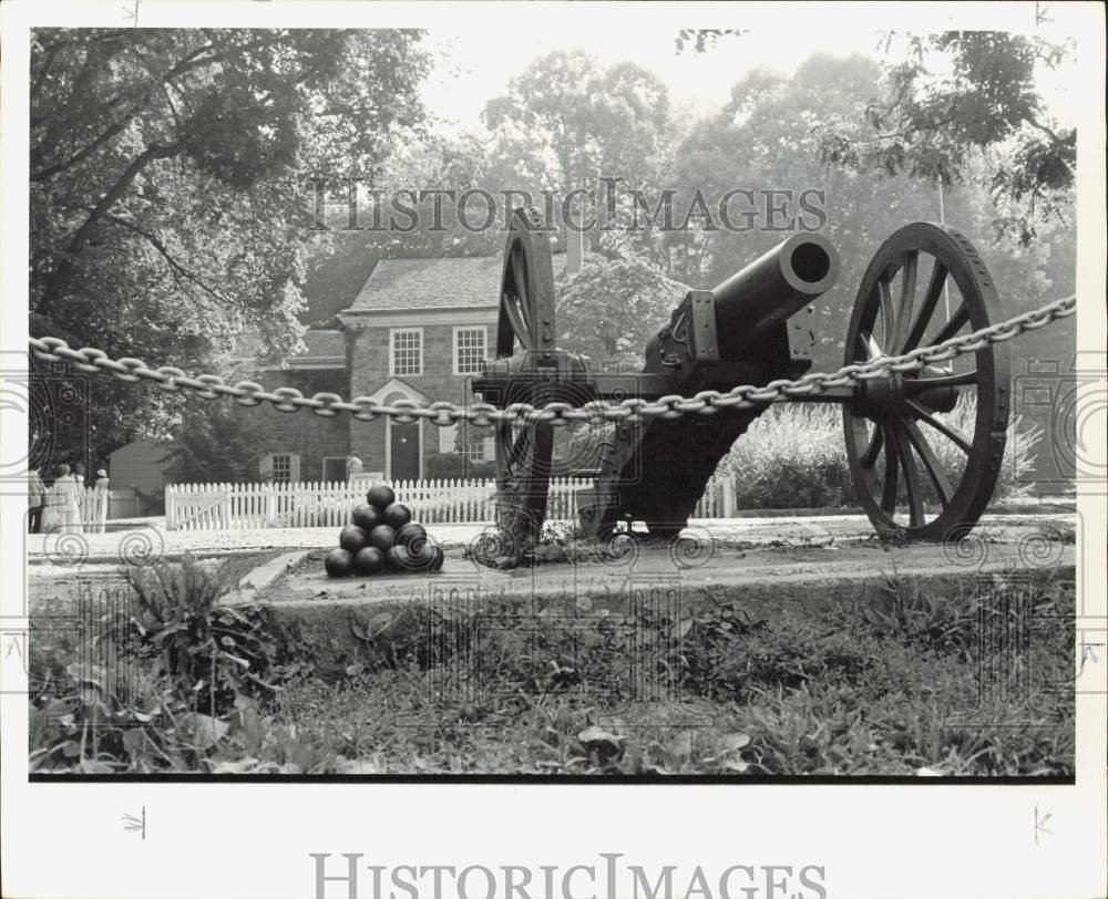 1973 Press Photo George Washington&#39;s Headquarters at Valley Forge - hpa87451- Historic Images