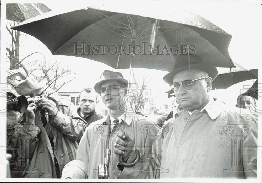 1965 Press Photo Mayor Joe Smitherman Prohibits Courthouse March, Selma, Alabama- Historic Images