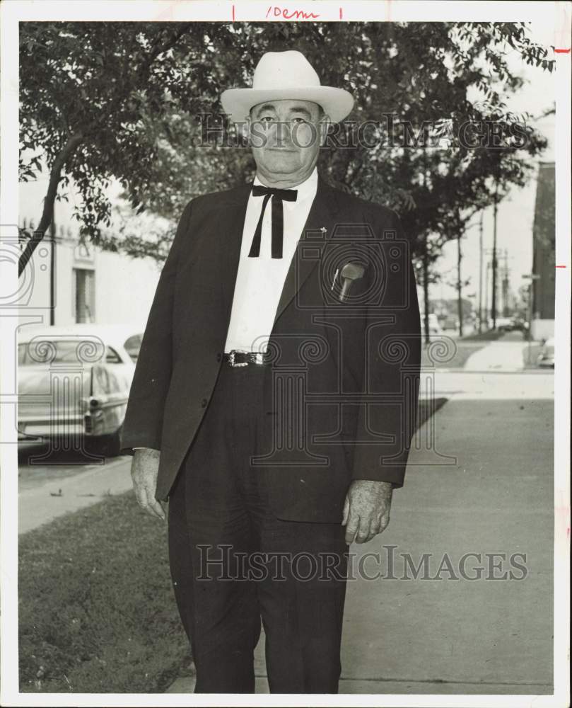 1964 Press Photo Clarence Johnson, Paraguay Coffee Grower and Former Houstonian- Historic Images