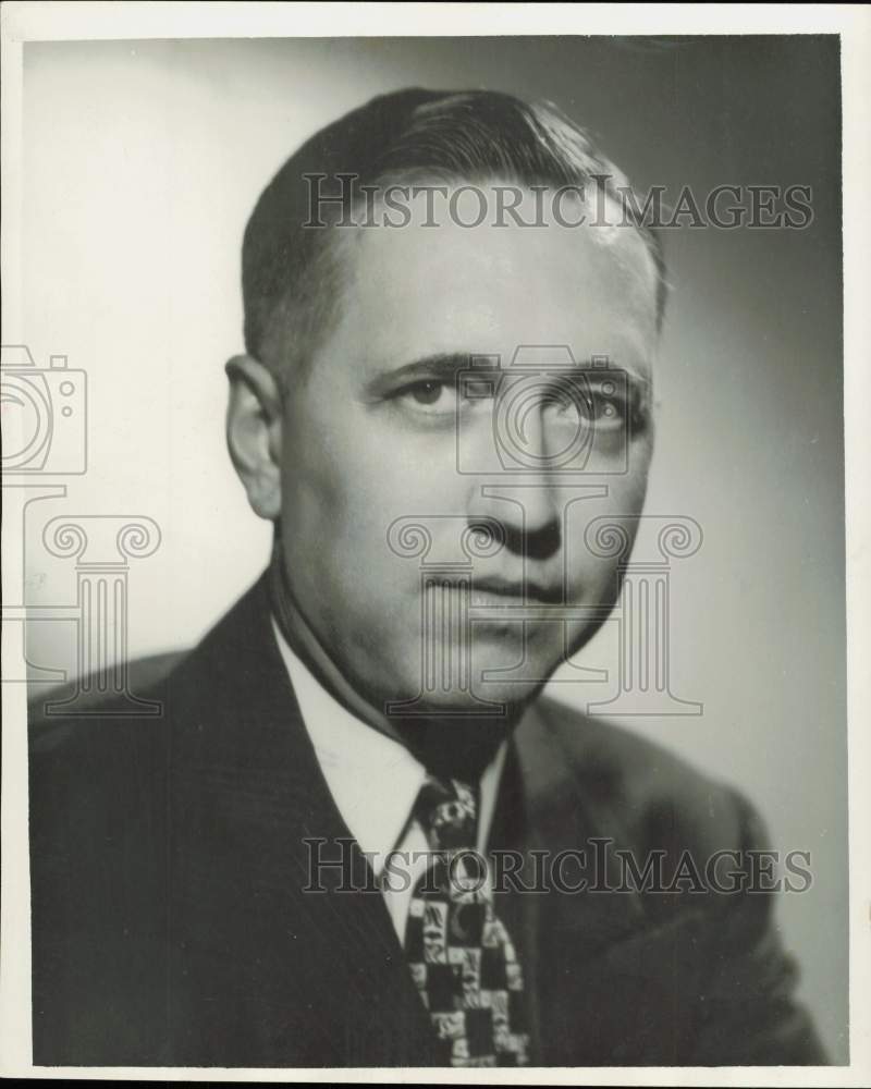 1955 Press Photo J.J. Rasar, Houston Oil Man - hpa88722- Historic Images