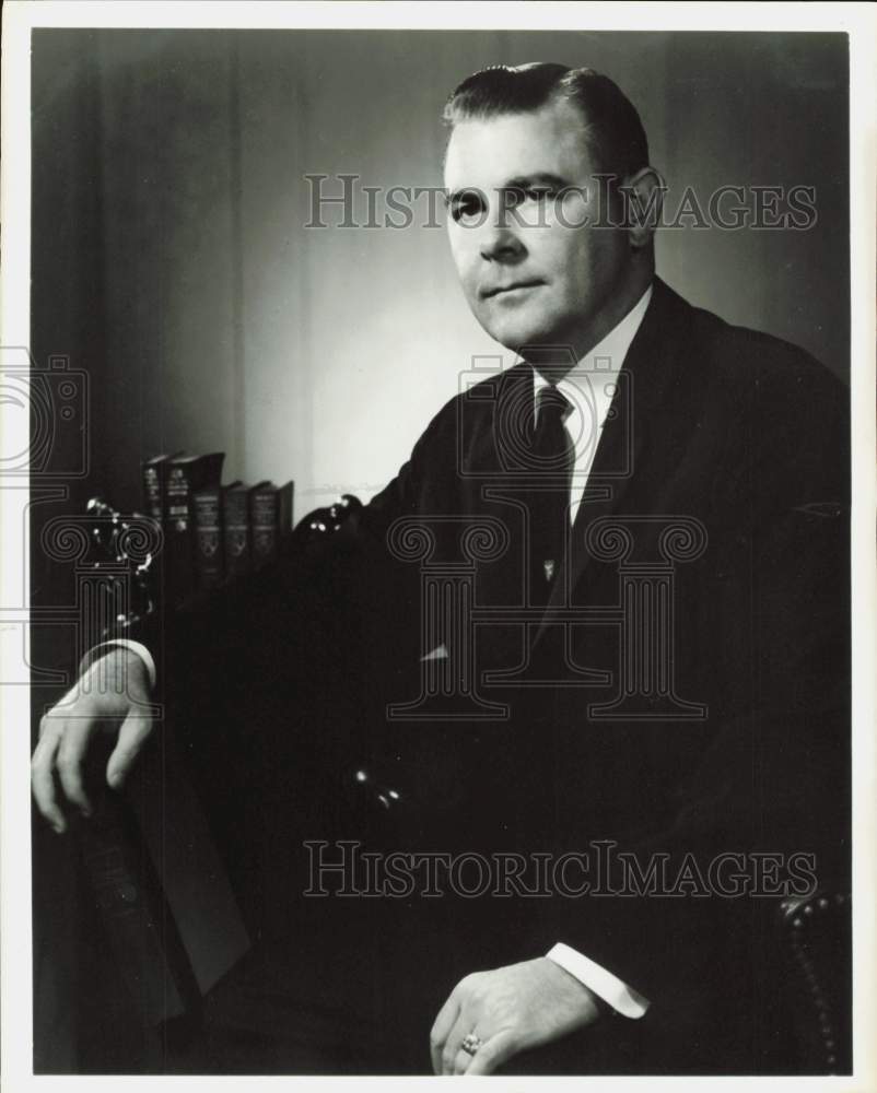 1968 Press Photo Bill Ragan, Candidate for 61st District Court - hpa88788- Historic Images