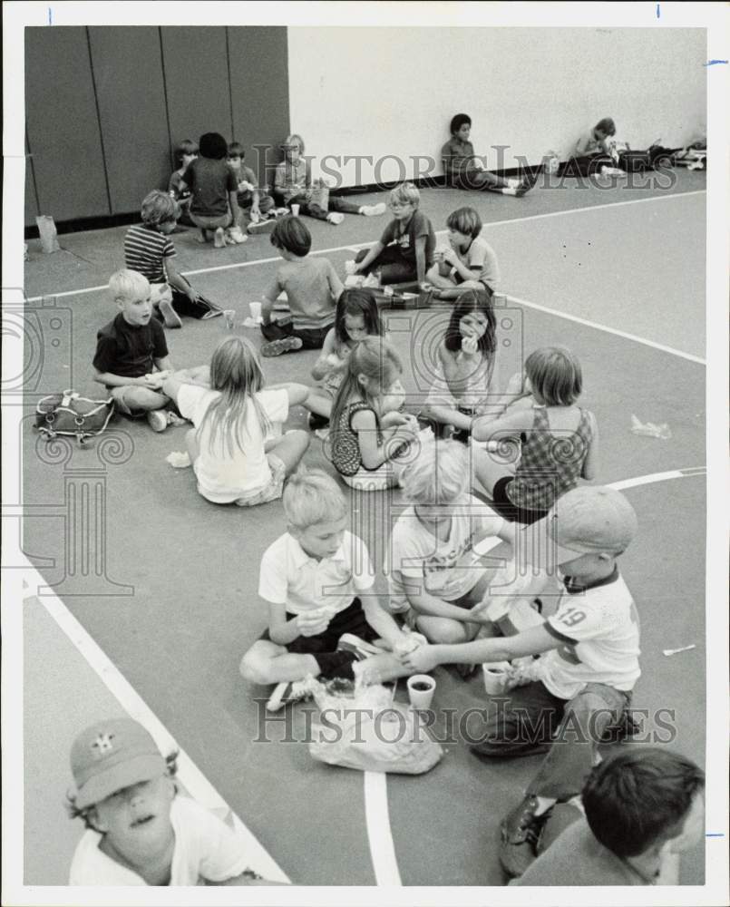 1973 Press Photo After-School Day Care Center at Houston YWCA - hpa88819- Historic Images