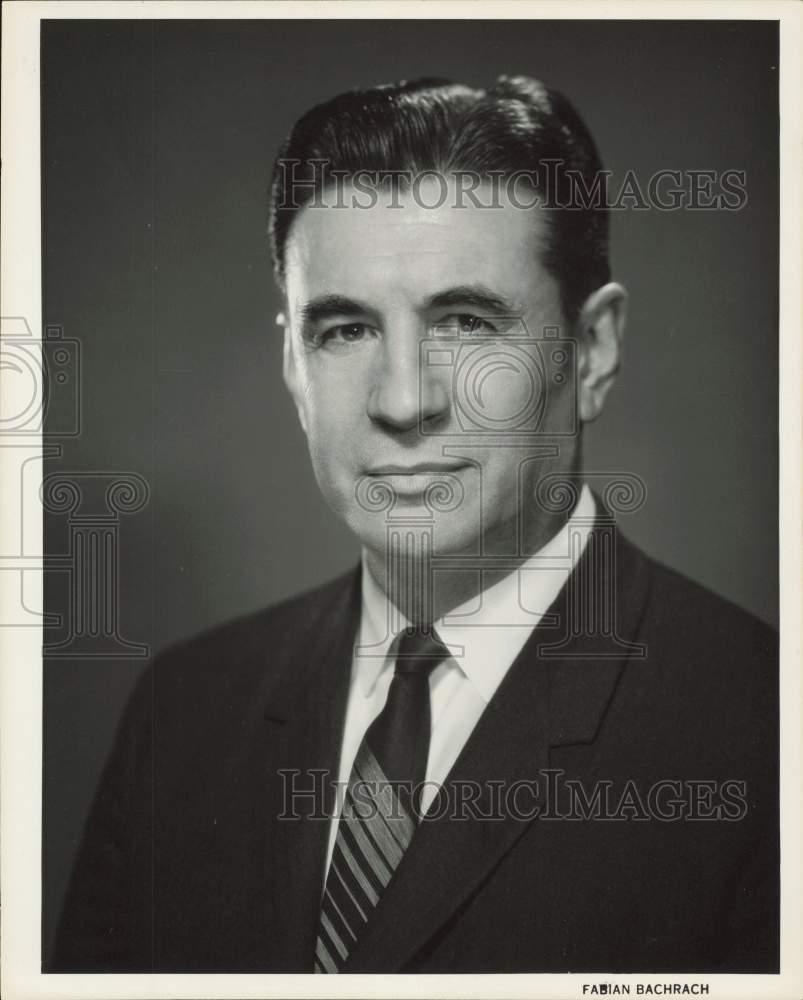 1965 Press Photo J.H. Rambin Jr., Texaco Inc. Board Chairman - hpa88915- Historic Images