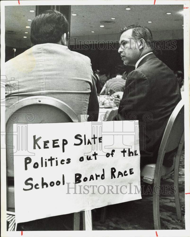 1969 Press Photo Abraham Ramirez, Candidate for Houston School Board - hpa88926- Historic Images