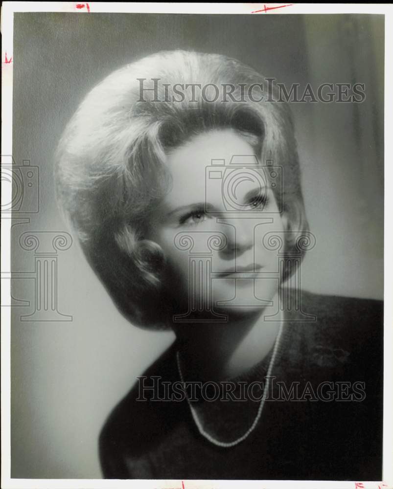 1963 Press Photo Agnes Boyles, University of Houston Student - hpa89134- Historic Images