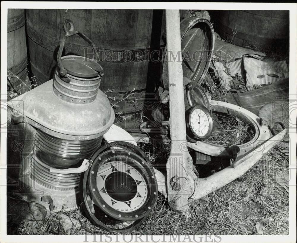 1976 Press Photo Nautical Antiques - hpa89201- Historic Images