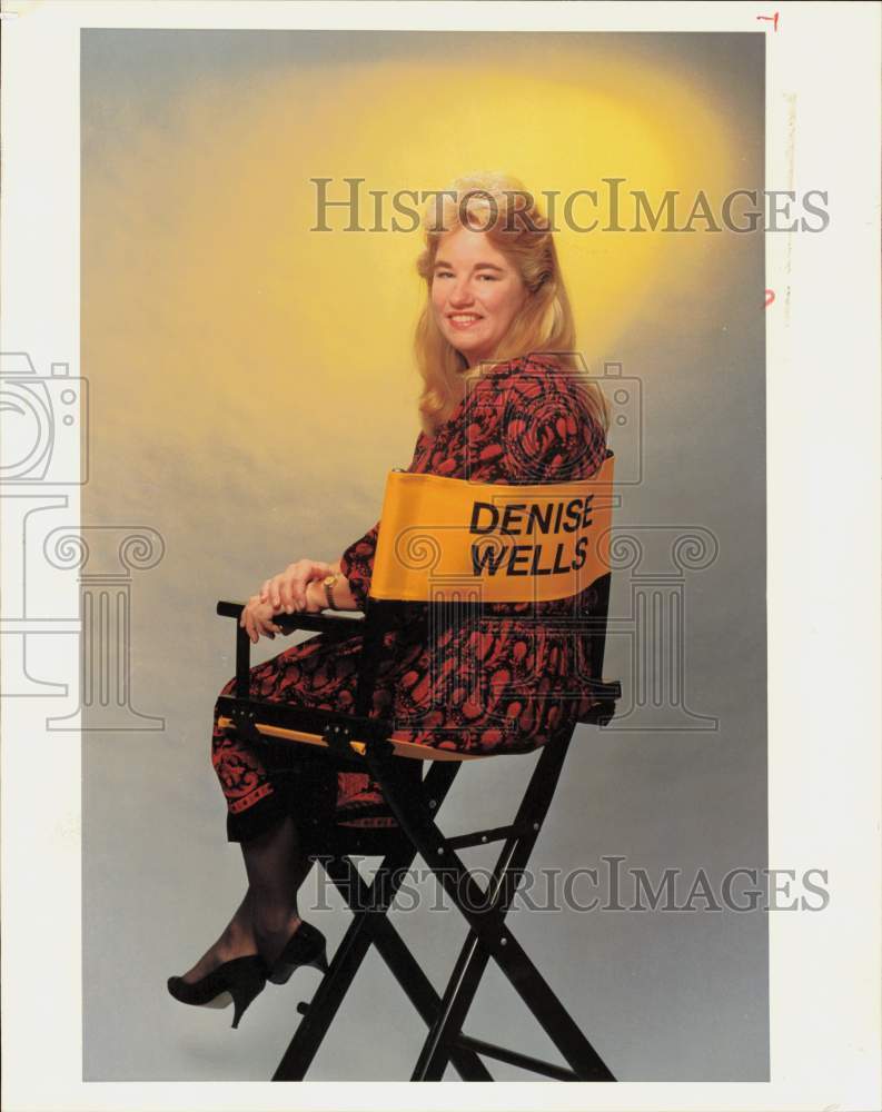 1990 Press Photo Denise Wells, Fined for Using Men&#39;s Restroom, Houston- Historic Images