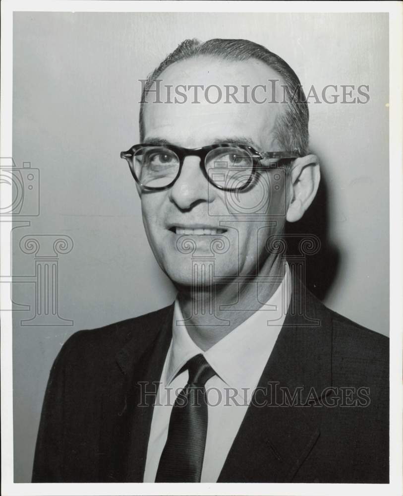 1965 Press Photo Blake L. Speer, Assistant Vice-President, Sakowitz Brothers- Historic Images