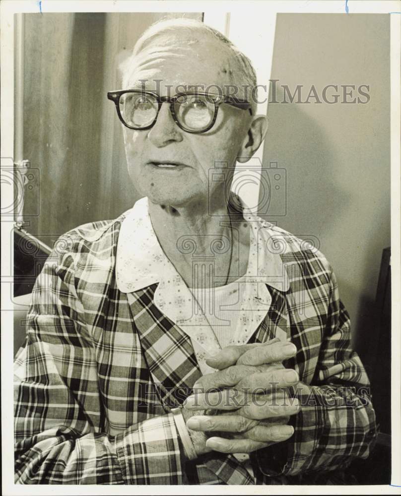 1966 Press Photo Paul Berge, Former Second Conductor of Houston Symphony- Historic Images