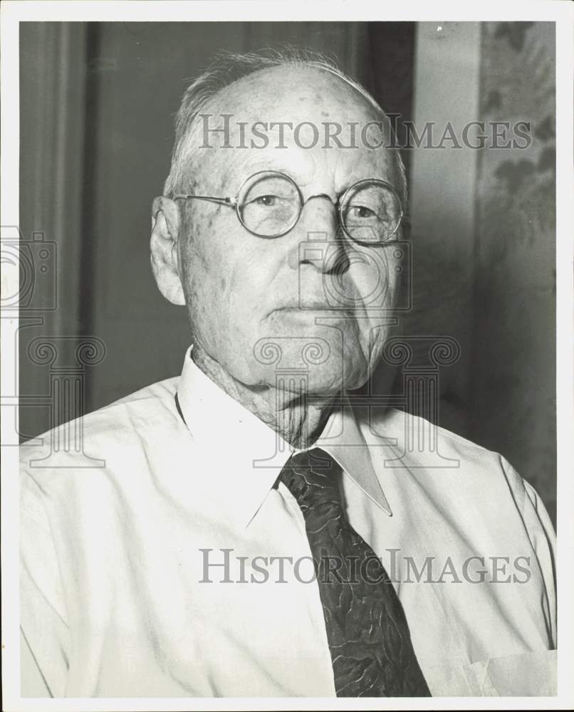 1964 Press Photo C.L. Ashton (88 yrs old), Morgans Point Alderman - hpa89604- Historic Images