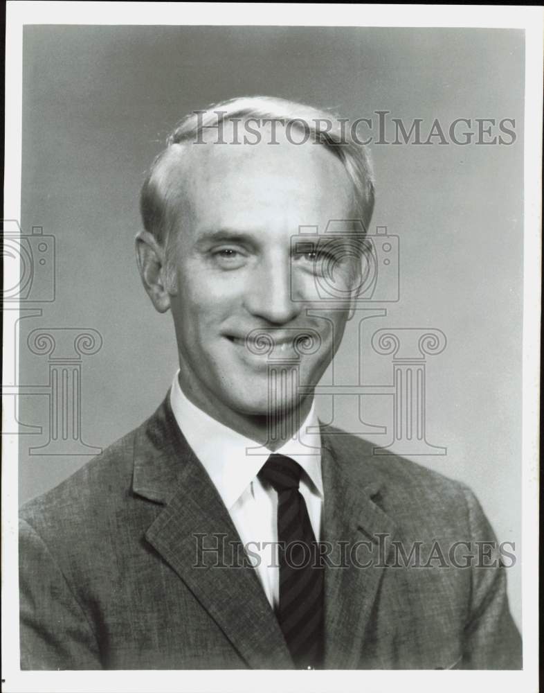 1969 Press Photo Gene Braudrick, KHOU Community Affairs Director - hpa89727- Historic Images