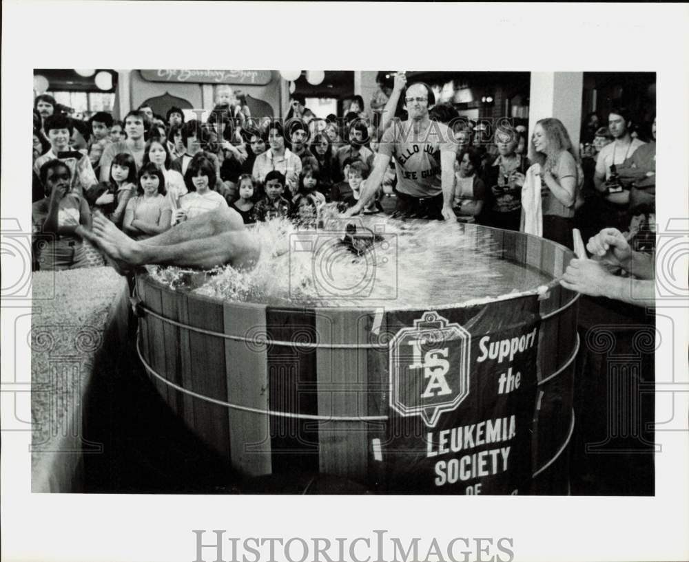 1979 Press Photo Steve Moncey Goes #1 at Jell-O Jump Event - hpa89898- Historic Images