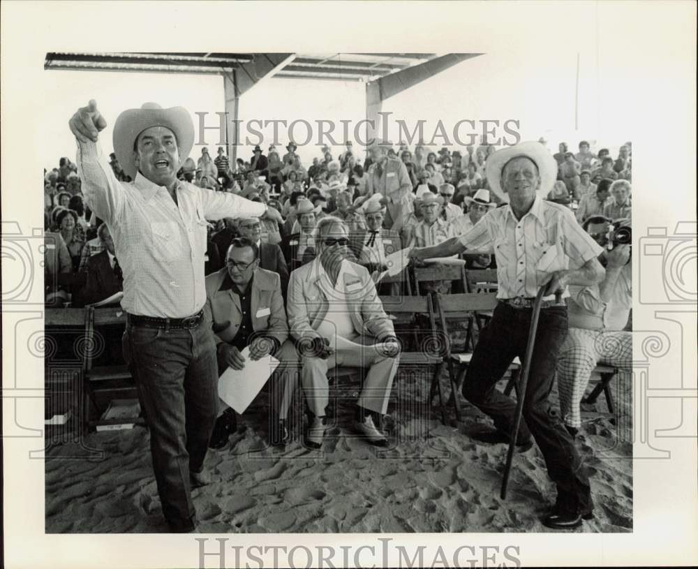 1978 Press Photo Pasadena Rodeo Auction - hpa90480- Historic Images