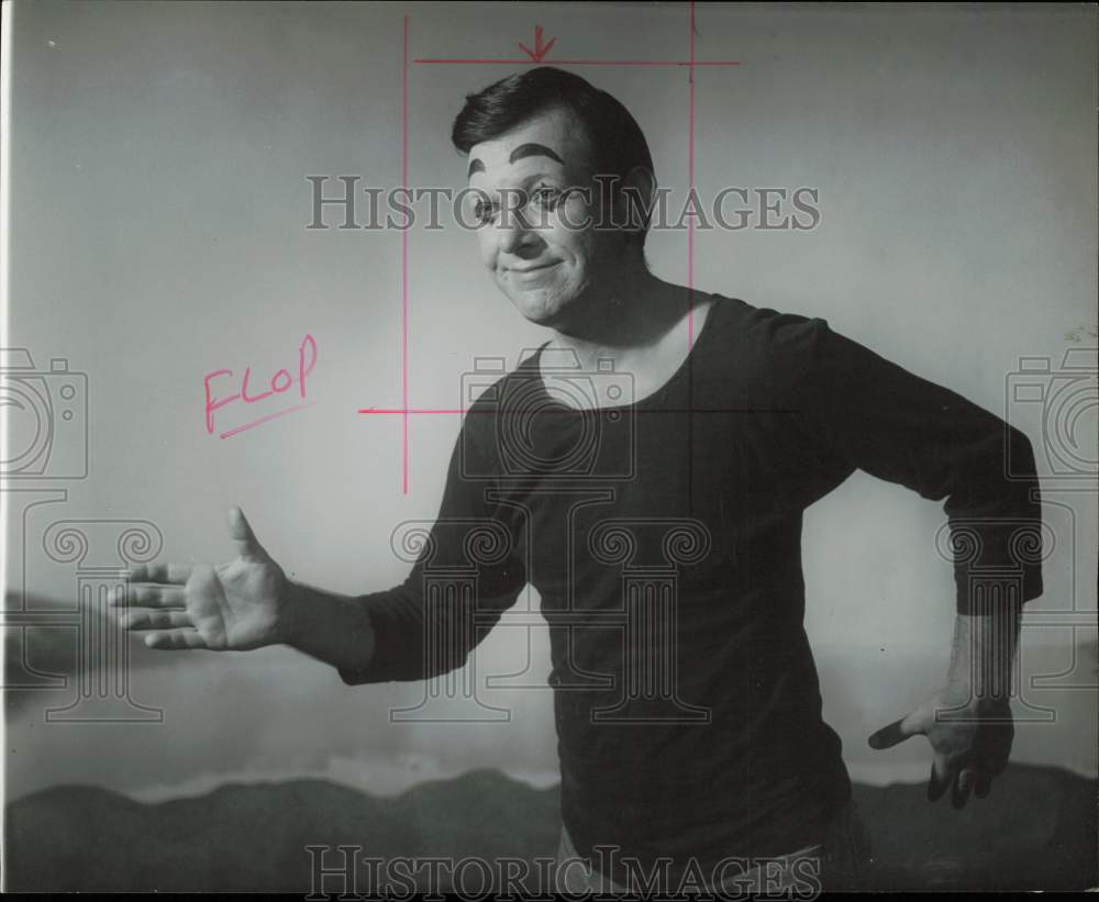 1965 Press Photo David Jessie, Actor with Houston Theatre Center - hpa90514- Historic Images