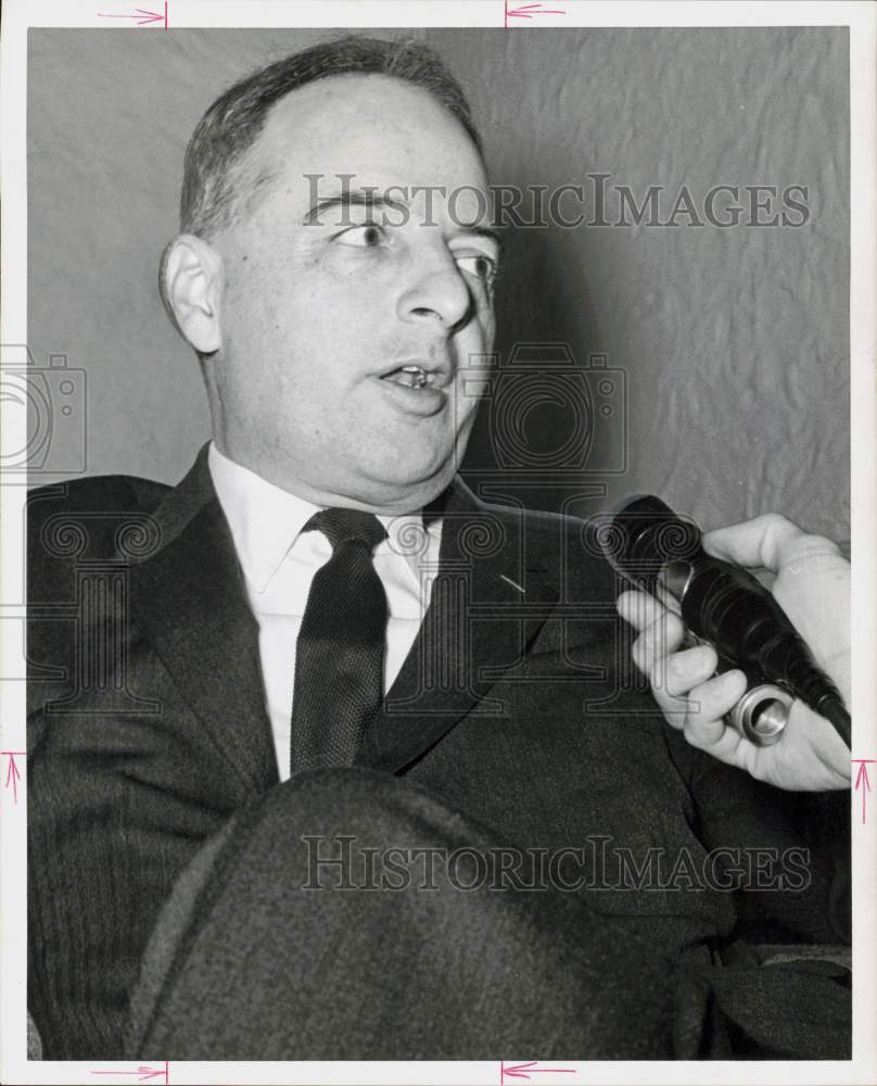 1961 Press Photo Dr. Arthur Flemming, former HEW Secretary. - hpa91684- Historic Images