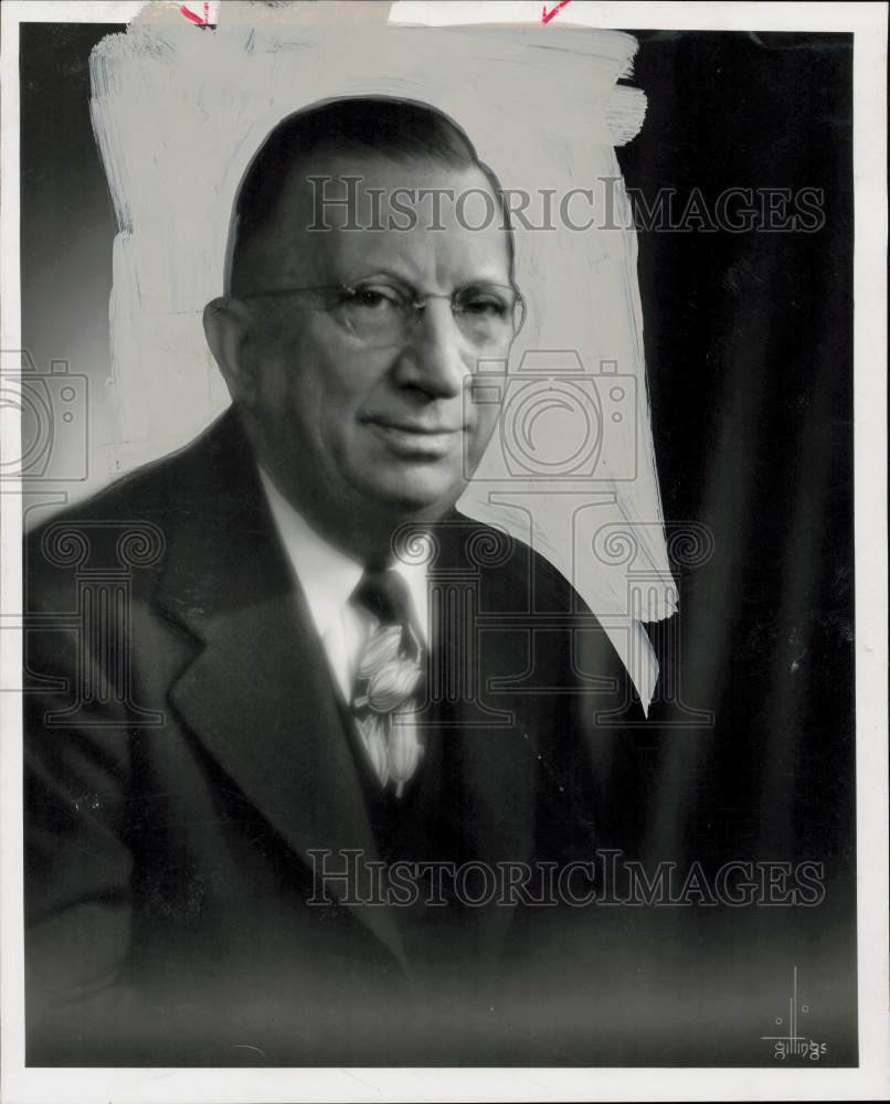 1948 Press Photo E.C. Jones, The Texas Company official. - hpa92119- Historic Images