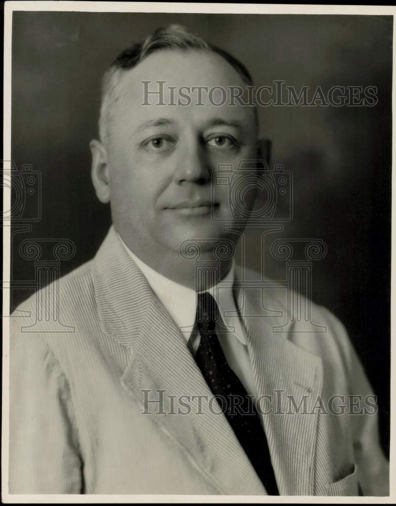 1956 Press Photo Thomas Spence, Southern Pacific Lines VP and general manager- Historic Images