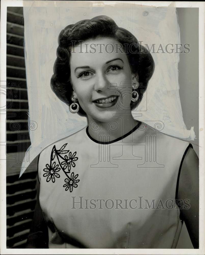 1951 Press Photo Joy Mladenka - hpa93076- Historic Images