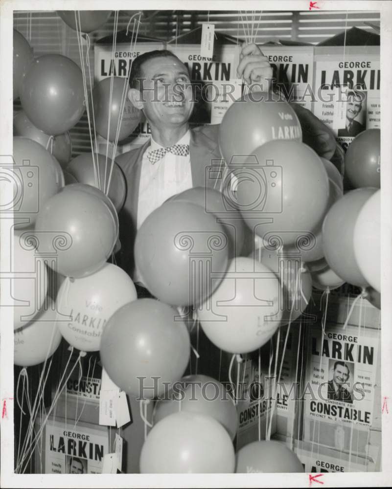 1955 Press Photo George Larkin, Constable-County Precinct. - hpa93220- Historic Images