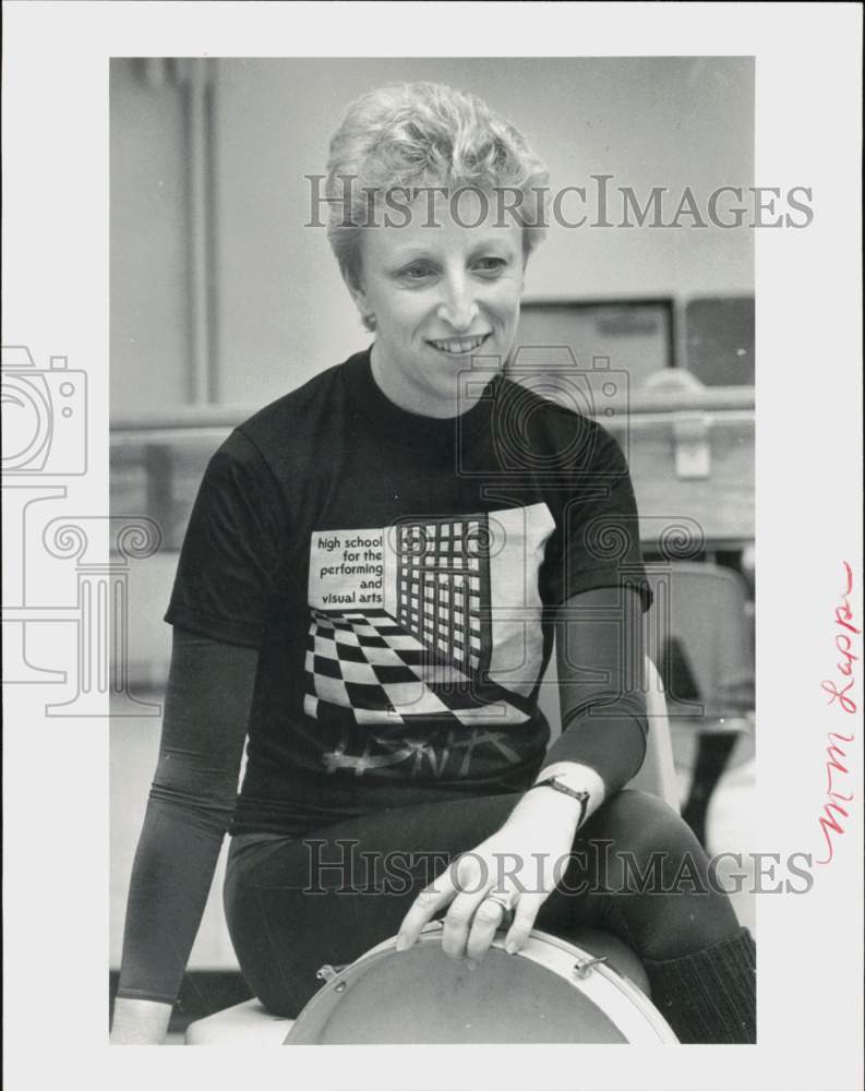 1982 Press Photo Choreographer Mary Martha Lappe - hpa93246- Historic Images