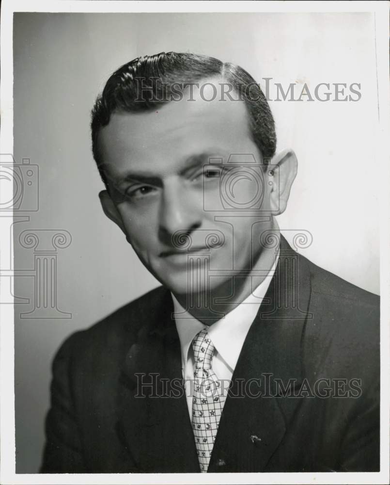 1957 Press Photo Galveston merchant David Nathan - hpa93563- Historic Images