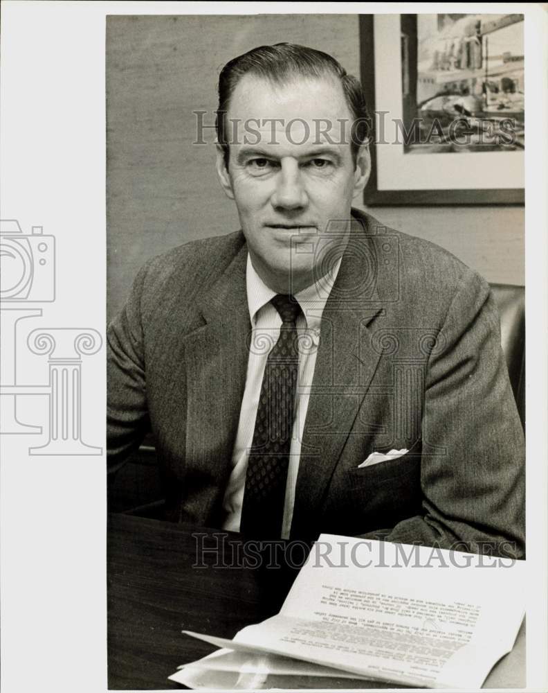 1969 Press Photo George S. Pillsbury, Pillsbury Flour Company vice president.- Historic Images