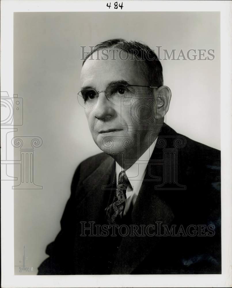 1954 Press Photo Judge J.A. Platt - hpa94154- Historic Images