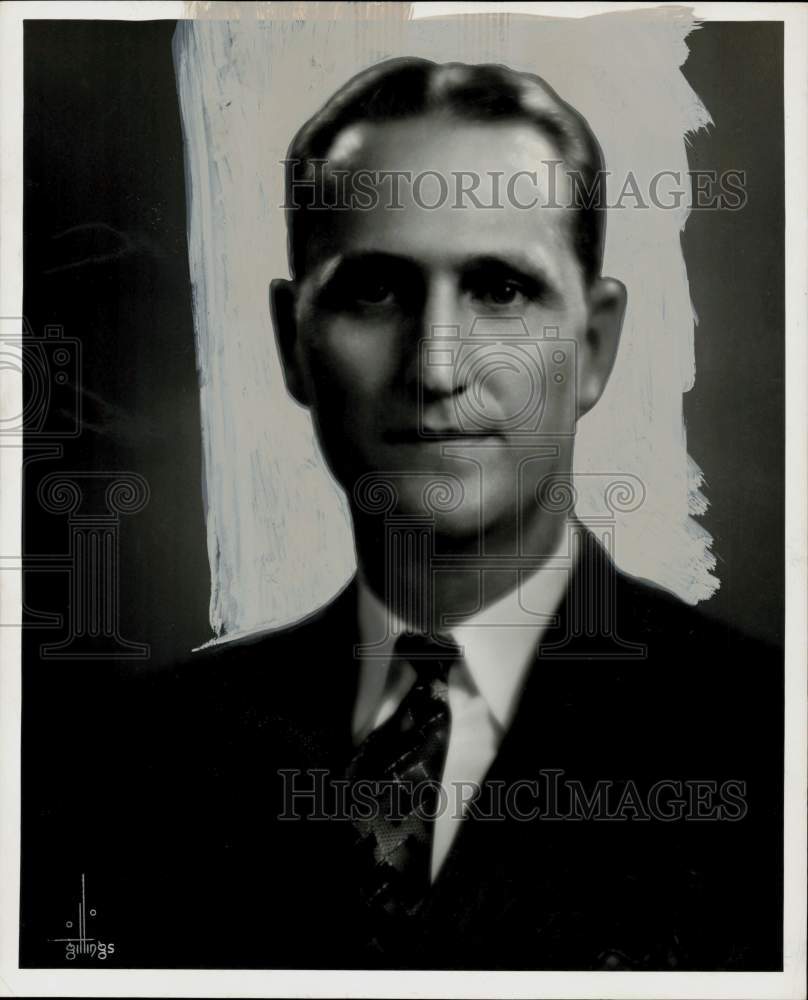 1959 Press Photo Edward J. Mosher, Mosher Steel Company vice president- Historic Images