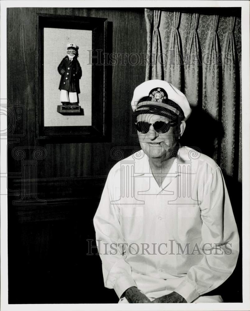 1965 Press Photo Homer Moore, retired rice farmer, now yachtsman - hpa94650- Historic Images