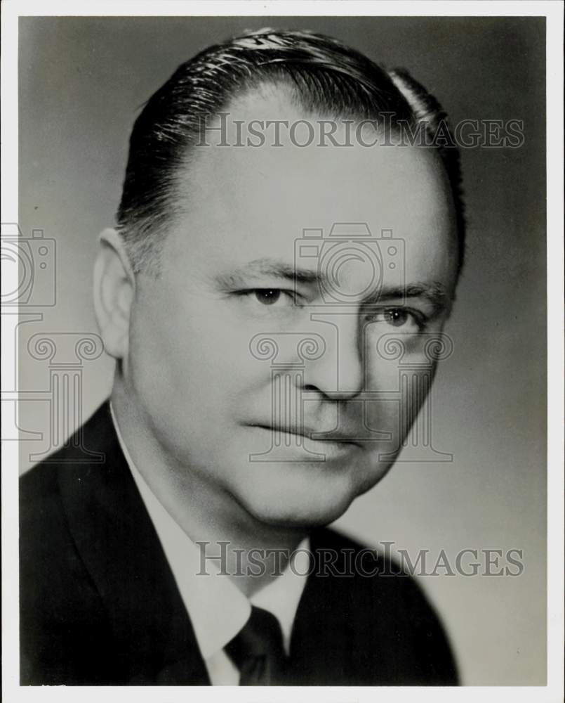1965 Press Photo Robert Bradley of Dallas&#39; Bradley Investment Company- Historic Images
