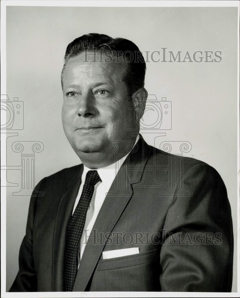 1965 Press Photo Conrad Schoppe, CEO, Texas Chapter American Society of Metals- Historic Images