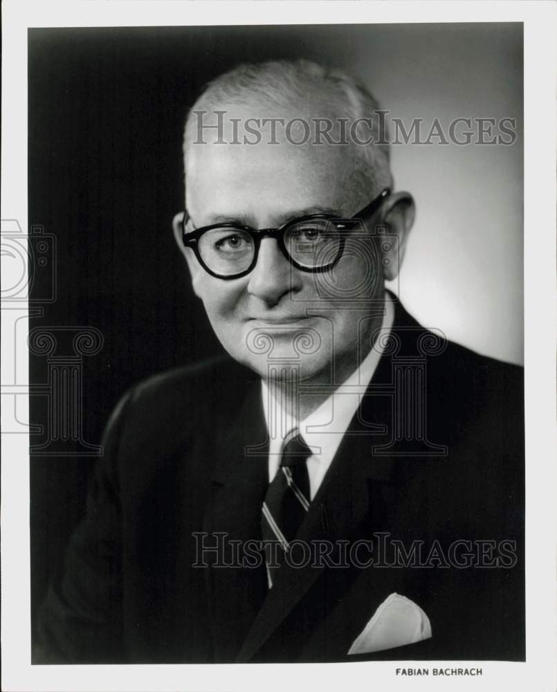 1969 Press Photo Denis B. Kemball-Cook, Shell Oil Company&#39;s President and CEO.- Historic Images