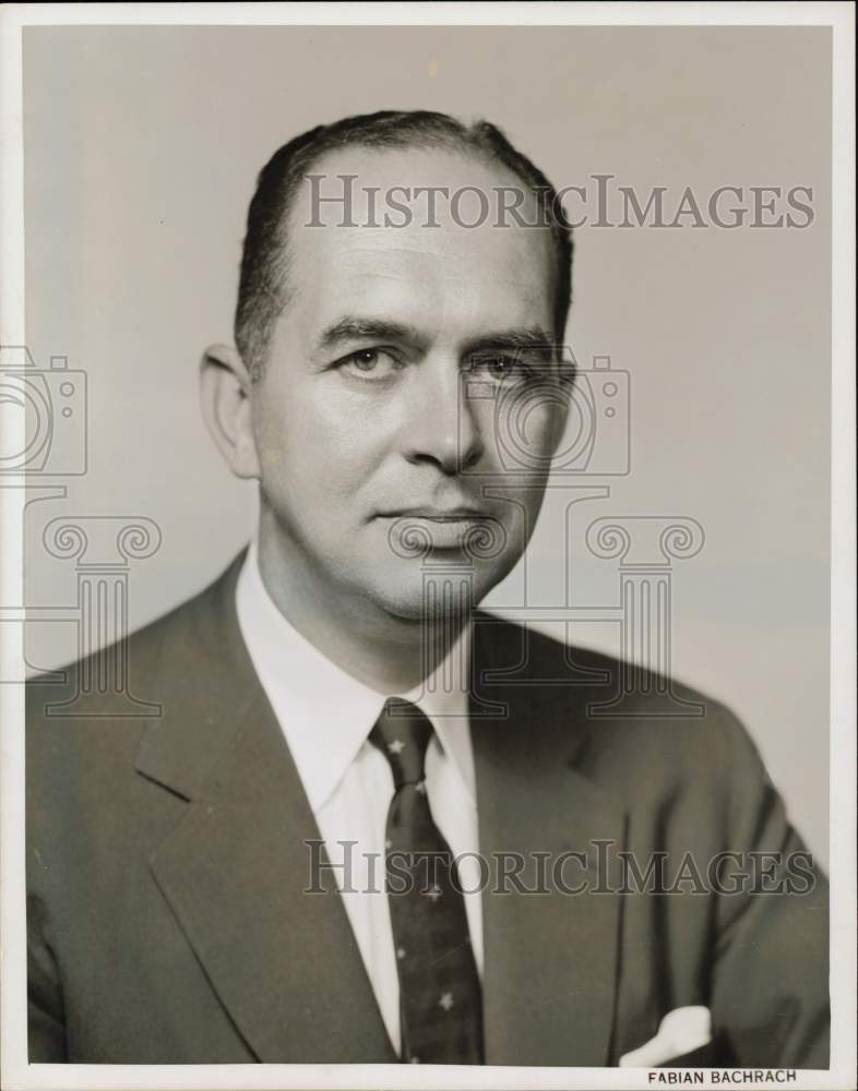 1961 Press Photo L.C. Kemp, Jr., Texaco vice president - hpa95140- Historic Images